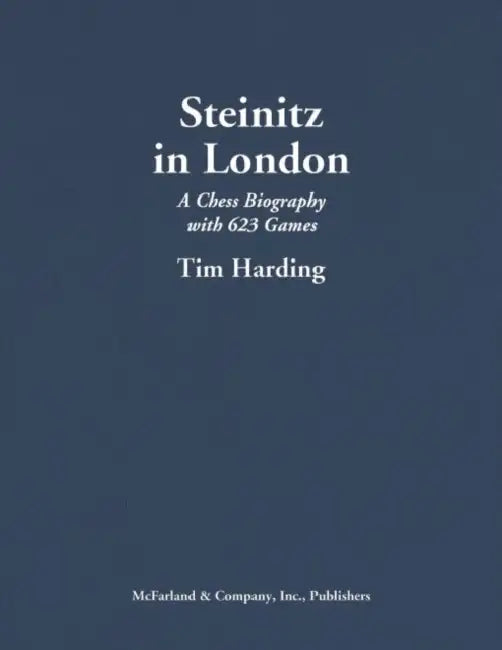 Buy Steinitz in London (English, Tim Harding) Online at Best Price - BookBajar