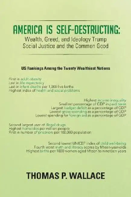 Buy America Is Self-Destructing (English, Thomas P. Wallace) Online at Best Price - BookBajar
