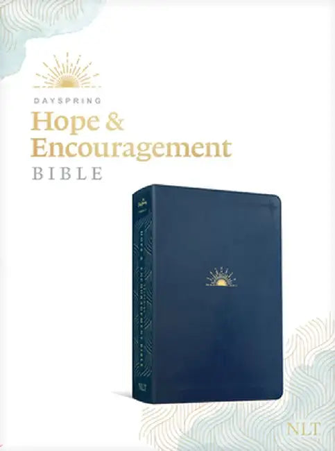Buy NLT Dayspring Hope & Encouragement Bible (Leatherlike, Navy Blue) (English, Tyndale) Online at Best Price - BookBajar
