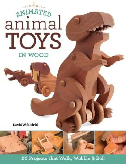 Buy Animated Animal Toys in Wood (English, David Wakefield) Online at Best Price - BookBajar