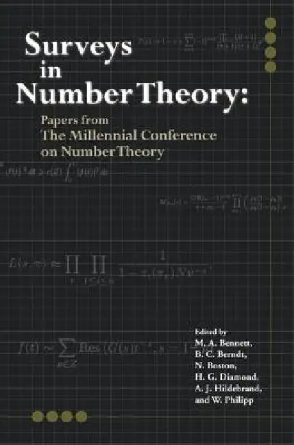 Buy Surveys in Number Theory (English, Bruce Berndt | M. a. Bennett | N. Boston) Online at Best Price - BookBajar