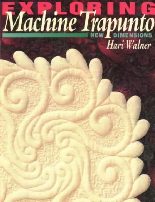 Buy Exploring Machine Trapunto. New Dimensions (English, Hari Walner) Online at Best Price - BookBajar