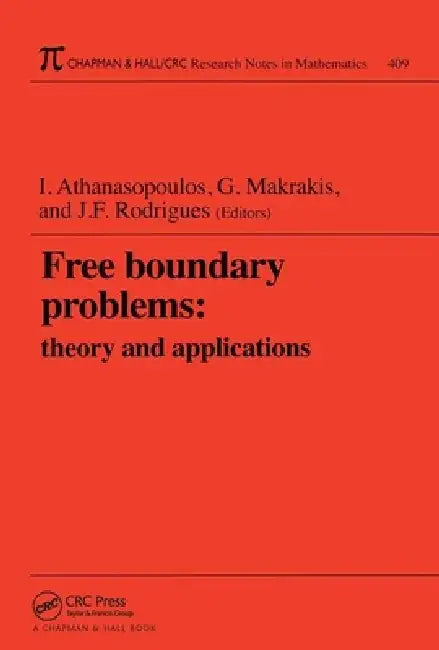 Buy Free Boundary Problems (English, Ioannis Athanasopoulos | Jose Francisco Rodrigues | George Makrakis) Online at Best Price - BookBajar