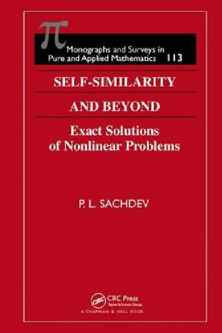 Buy Self-Similarity and Beyond (English, P. L. Sachdev) Online at Best Price - BookBajar