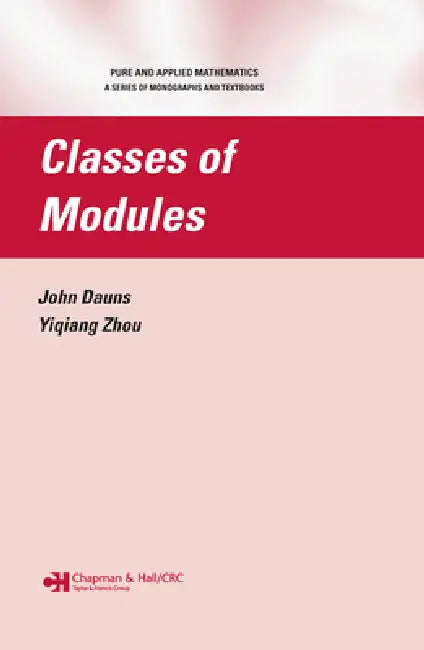 Buy Classes of Modules (English, John Dauns | Yiqiang Zhou) Online at Best Price - BookBajar