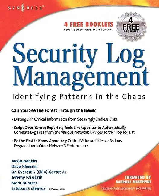 Buy Security Log Management (English, Jacob Babbin | Dave Kleiman | Jr. Carter Everett F.) Online at Best Price - BookBajar