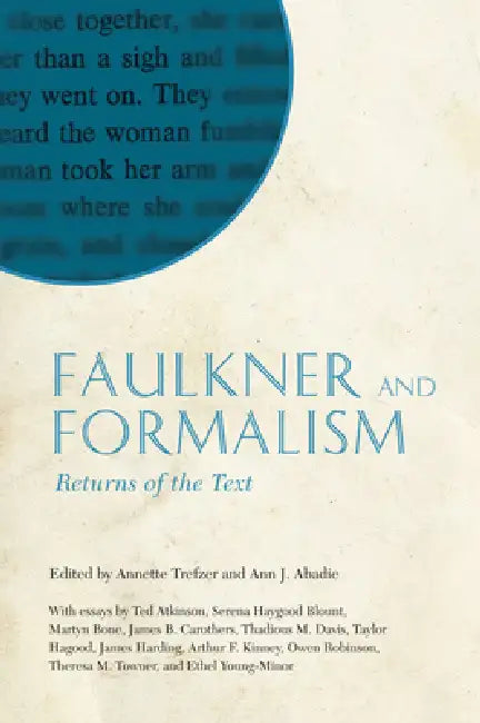 Buy Faulkner and Formalism (English, Annette Trefzer | Ann J. Abadie) Online at Best Price - BookBajar