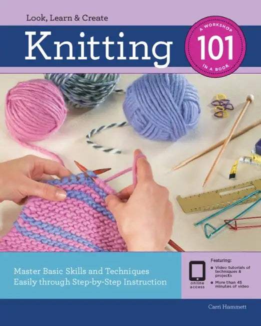 Buy Knitting 101 (English, Carri Hammett) Online at Best Price - BookBajar