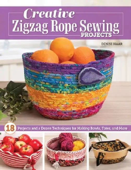 Buy Creative Zigzag Rope Sewing Projects (English, Denise Haar) Online at Best Price - BookBajar