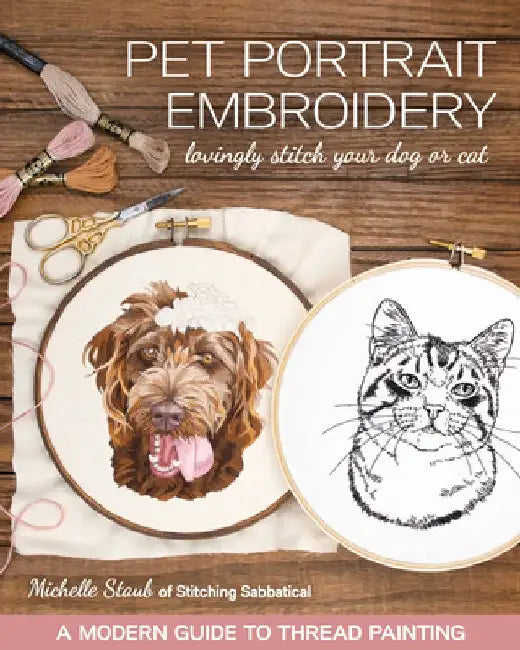 Buy Pet Portrait Embroidery (English, Michelle Staub) Online at Best Price - BookBajar