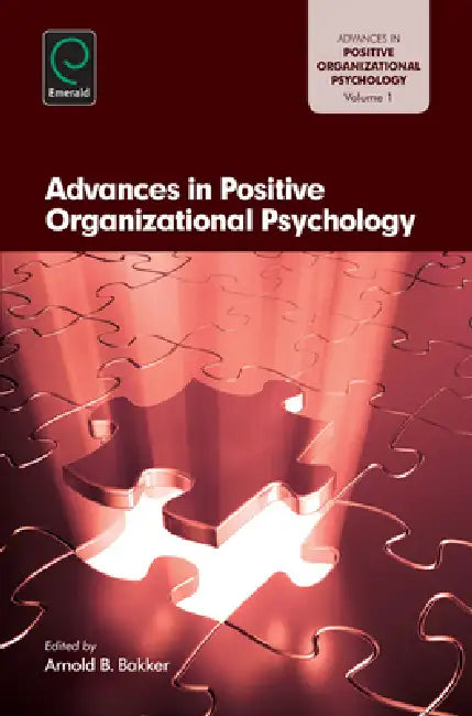 Buy Advances in Positive Organization (English, Arnold B. Bakker) Online at Best Price - BookBajar