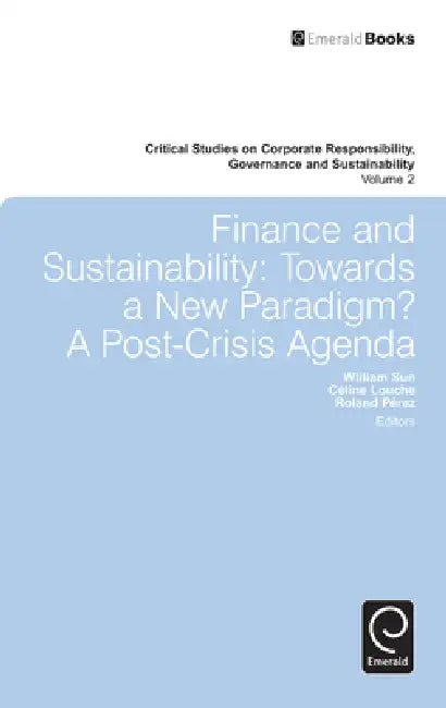 Buy Finance and Sustainability (English, Celine Louche | Roland Pérez | William Sun) Online at Best Price - BookBajar