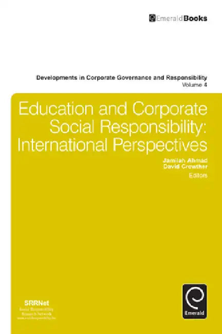 Buy Education and Corporate Social Responsibility (English, Jamilah Ahmad | David Crowther) Online at Best Price - BookBajar