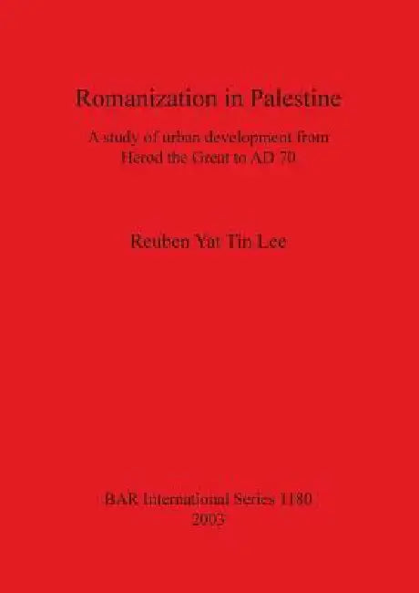 Buy Romanization in Palestine (English, Reuben Yat Tin Lee) Online at Best Price - BookBajar