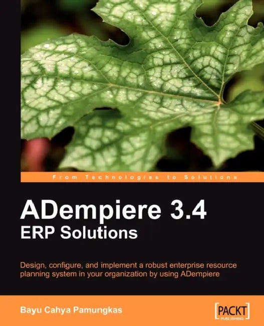Buy Adempiere 3.4 Erp Solutions (English, Bayu Cahya Pamungkas) Online at Best Price - BookBajar
