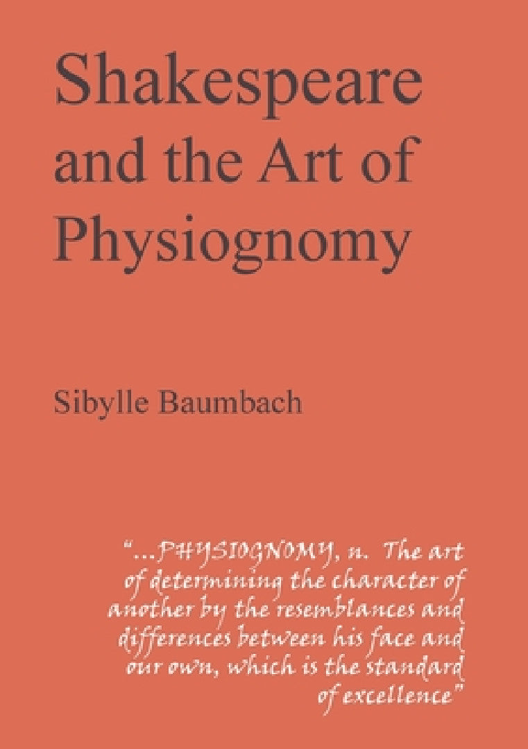 Buy Shakespeare and the Art of Physiognomy (English, Sibylle Baumbach) Online at Best Price - BookBajar