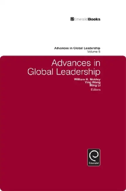 Buy Advances in Global Leadership (English, William Mobley | Ying Wang | Ming Li) Online at Best Price - BookBajar