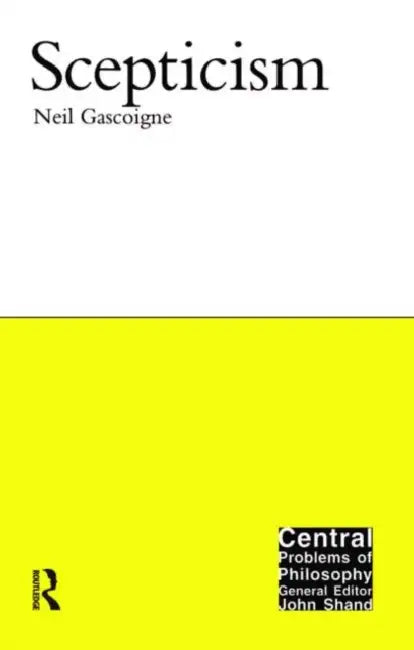 Buy Scepticism (English, Neil (Royal Holloway, University of London, UK) Gascoigne) Online at Best Price - BookBajar