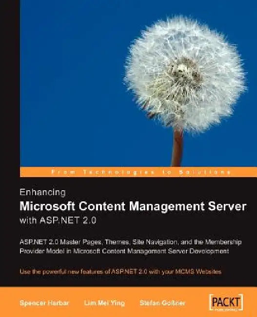 Buy Enhancing Microsoft Content Management Server with ASP.Net 2.0 (English, Lim Mei Ying | Stefan Gossner | Spencer Harbar) Online at Best Price - BookBajar