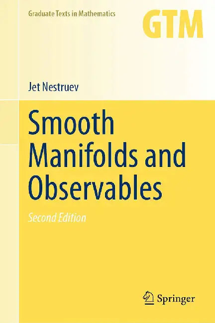 Buy Smooth Manifolds and Observables (English, Nestruev) Online at Best Price - BookBajar