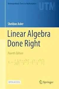 Buy Linear Algebra Done Right (English, Sheldon Axler) Online at Best Price - BookBajar