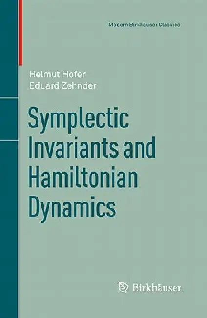 Buy Symplectic Invariants and Hamiltonian Dynamics (English, Helmut Hofer | Eduard Zehnder) Online at Best Price - BookBajar