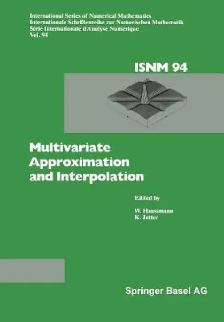 Buy Multivariate Approximation and Interpolation (English, Hausmann | Jetter) Online at Best Price - BookBajar