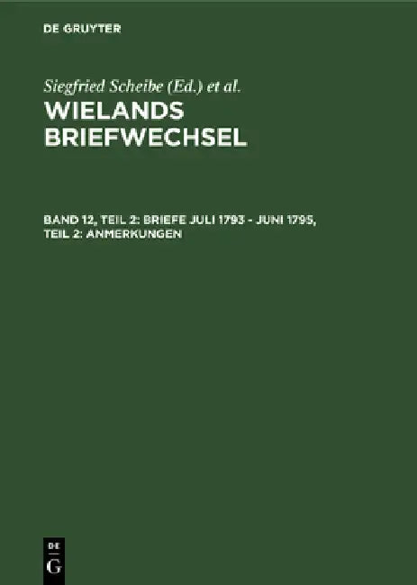 Buy Briefe Juli 1793 - Juni 1795, Teil 2 (English, Klaus Gerlach) Online at Best Price - BookBajar