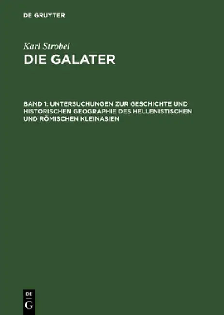 Buy Untersuchungen Zur Geschichte Und Historischen Geographie Des Hellenistischen Und Römischen Kleinasi (English, Karl Strobel) Online at Best Price - BookBajar
