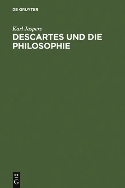 Buy Descartes Und Die Philosophie (English, Karl Jaspers) Online at Best Price - BookBajar