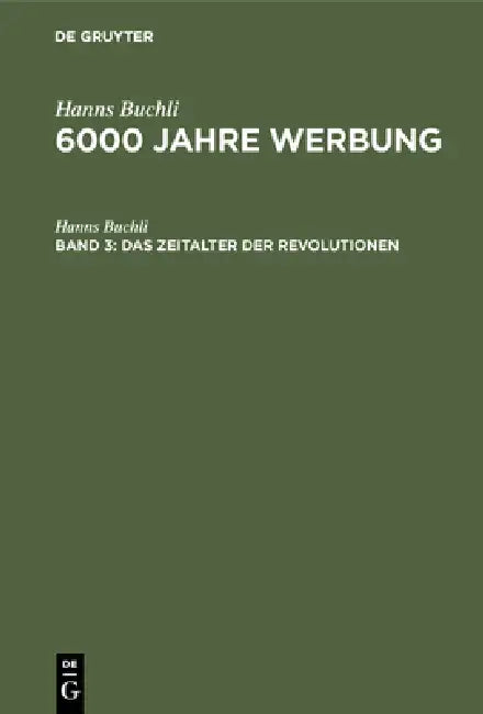 Buy Das Zeitalter der Revolutionen (English, Hanns Buchli) Online at Best Price - BookBajar
