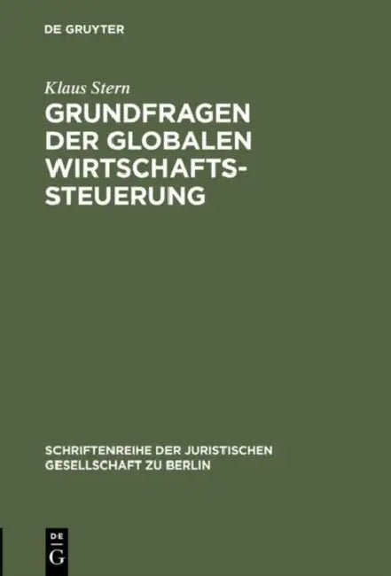 Buy Grundfragen der globalen Wirtschaftssteuerung (English, Klaus Stern) Online at Best Price - BookBajar