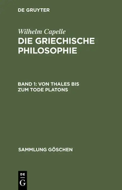 Buy Von Thales Bis Zum Tode Platons (English, Johannes Muller) Online at Best Price - BookBajar