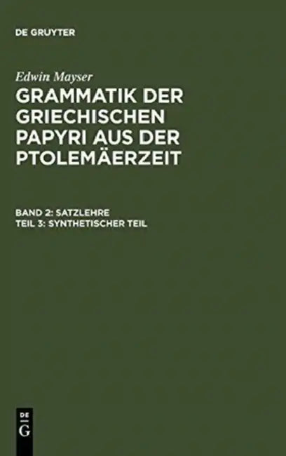 Buy Synthetischer Teil (English, Edwin Mayser) Online at Best Price - BookBajar