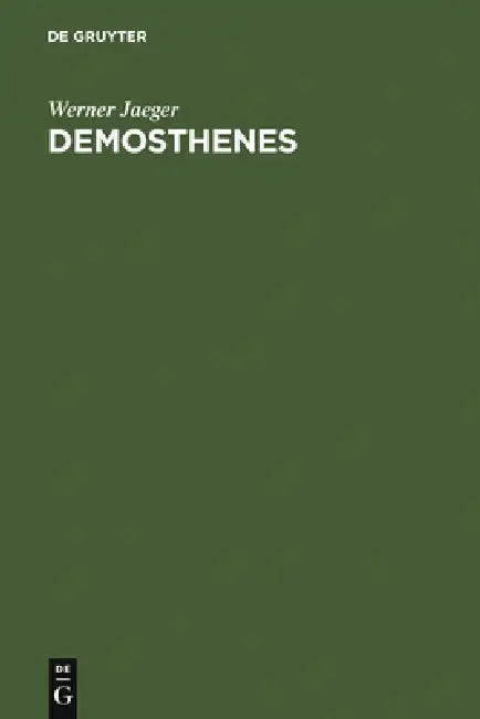 Buy Demosthenes (English, Werner Jaeger) Online at Best Price - BookBajar