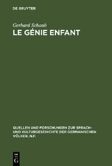 Buy Le génie enfant (English, Gerhard Schaub) Online at Best Price - BookBajar
