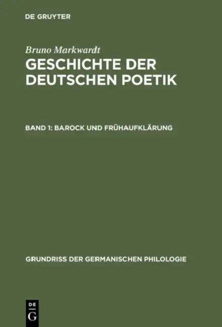 Buy Barock Und Frühaufklärung (English, Bruno Marckwardt) Online at Best Price - BookBajar
