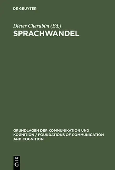 Buy Sprachwandel (English, Dieter Cherubim) Online at Best Price - BookBajar