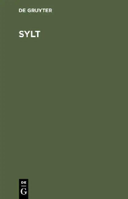 Buy Sylt (English, No Contributor) Online at Best Price - BookBajar