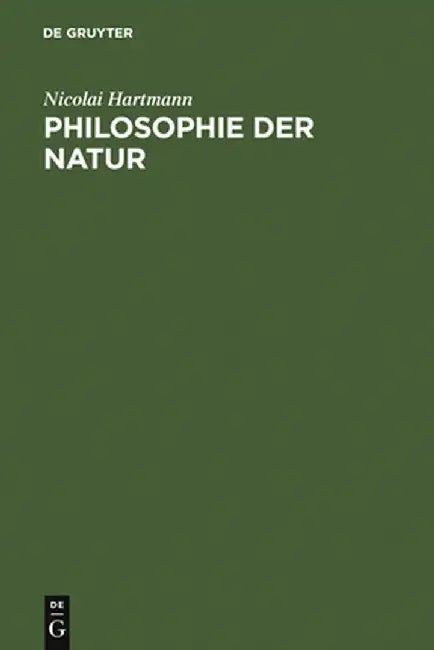 Buy Philosophie Der Natur (English, Nicolai Hartmann) Online at Best Price - BookBajar