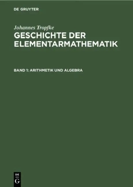 Buy Arithmetik und Algebra (English, Kurt Vogel | Karin Reich | Helmuth Gericke) Online at Best Price - BookBajar