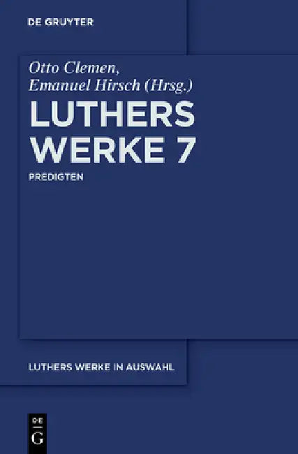Buy Predigten (English, Emanuel Hirsch) Online at Best Price - BookBajar