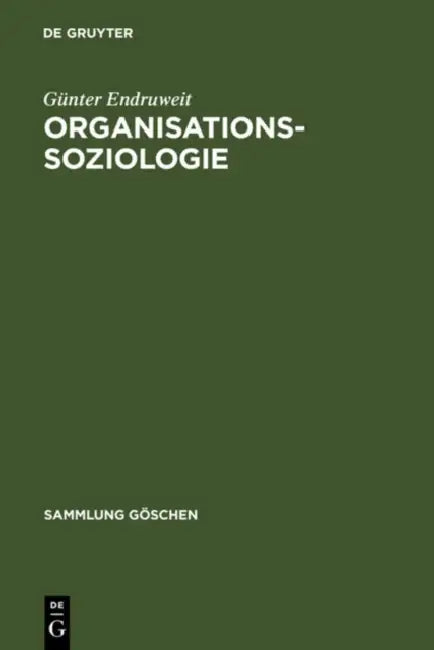 Buy Organisationssoziologie (English, Günter Endruweit) Online at Best Price - BookBajar