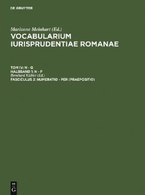 Buy numeratio - per (Praepositio) (English, Bernhard Kübler) Online at Best Price - BookBajar