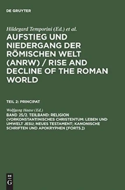 Buy Religion (Vorkonstantinisches Christentum (English, Wolfgang Haase) Online at Best Price - BookBajar