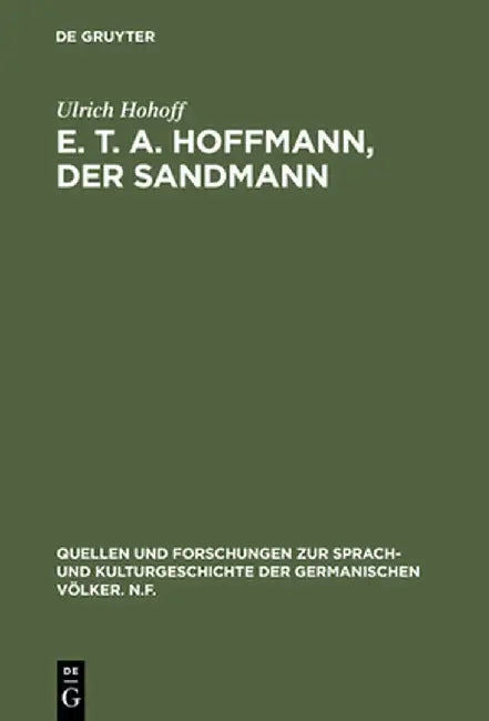 Buy E. T. A. Hoffmann, Der Sandmann (English, Ulrich Hohoff) Online at Best Price - BookBajar