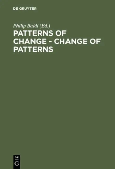 Buy Patterns of Change - Change of Patterns (English, Philip Baldi) Online at Best Price - BookBajar