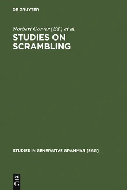 Buy Studies on Scrambling (English, Norbert Corver | Henk Van Riemsdijk) Online at Best Price - BookBajar