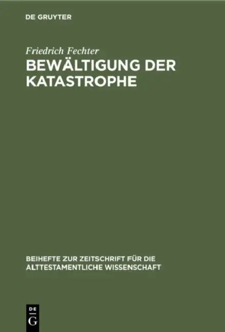 Buy Bewältigung der Katastrophe (English, Friedrich Fechter) Online at Best Price - BookBajar
