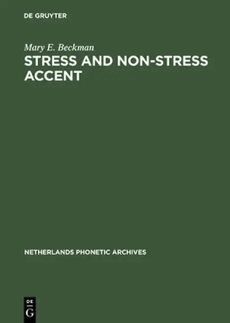 Buy Stress and Non-Stress Accent (English, Mary E. Beckman) Online at Best Price - BookBajar